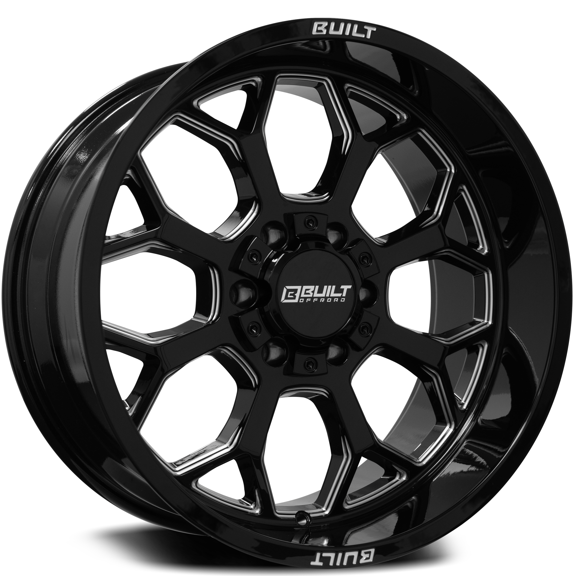 BUILT OFF-ROAD BTO-1 - Gloss Black Milled