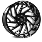 AXE WHEELS ZEUS - Gloss Black Milled