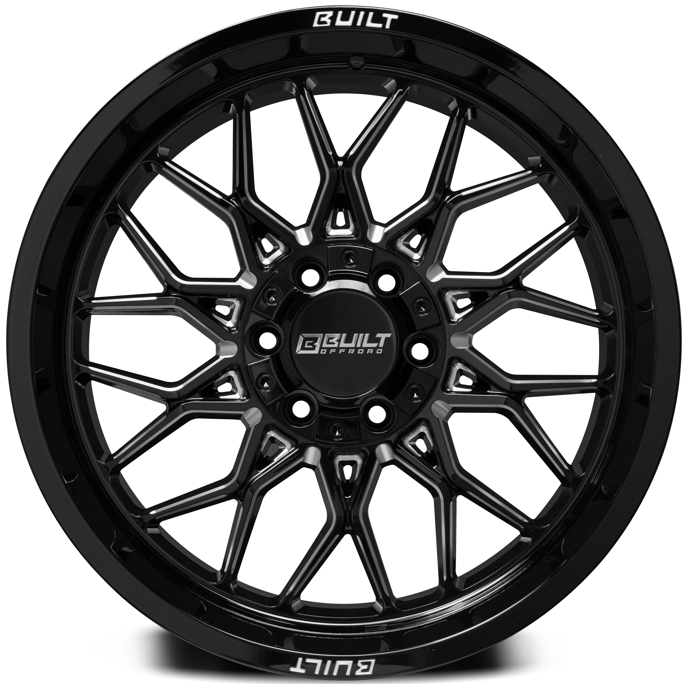 BUILT OFF-ROAD BTO-2 - Gloss Black Milled