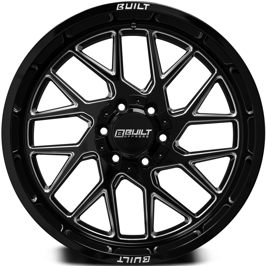 BUILT OFF-ROAD BTO-3 - Gloss Black Milled