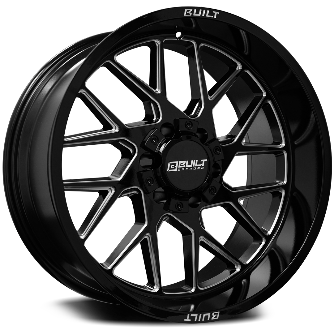BUILT OFF-ROAD BTO-3 - Gloss Black Milled