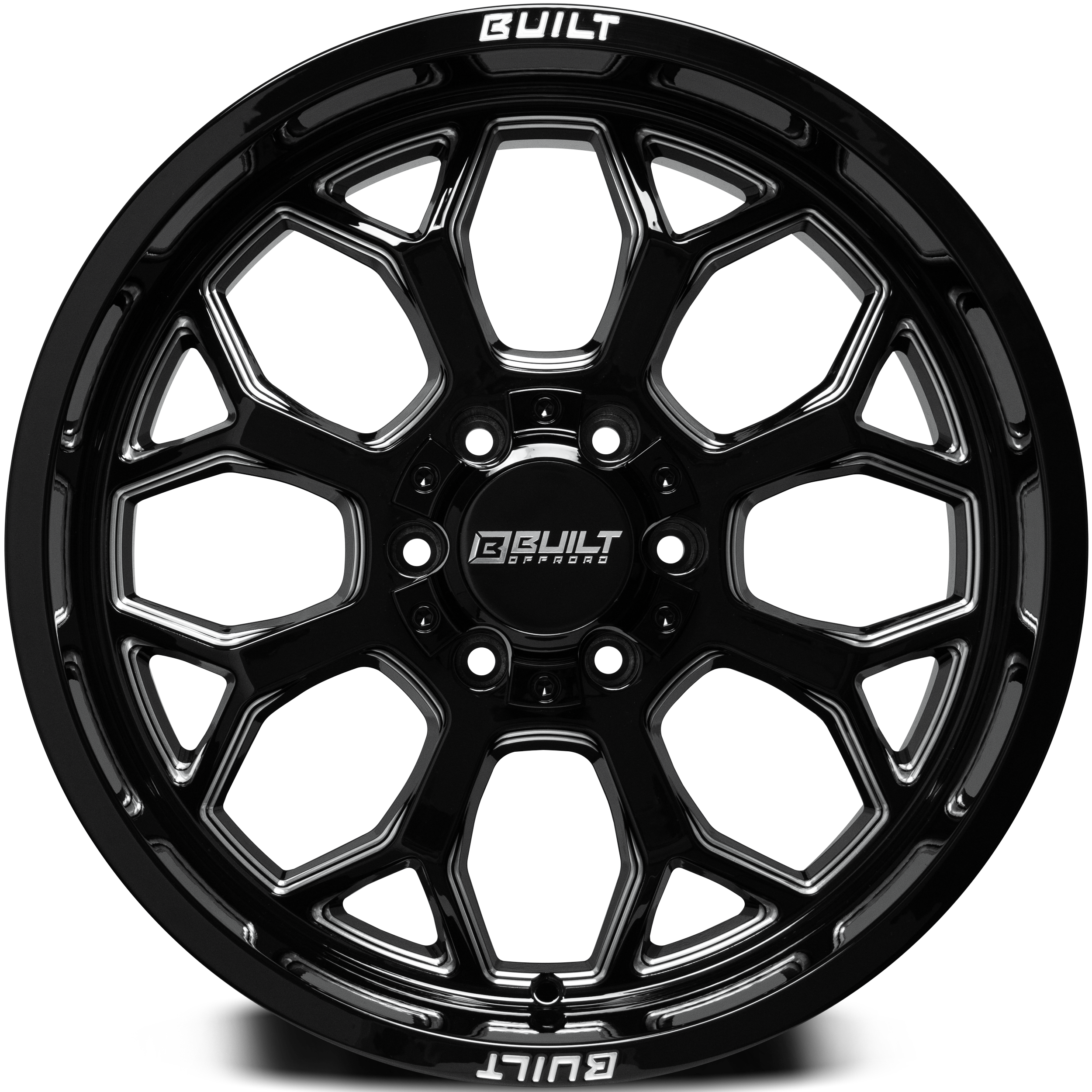 BUILT OFF-ROAD BTO-1 - Gloss Black Milled
