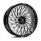 AXE WHEELS HYDRA UTV - Black And Polished Face