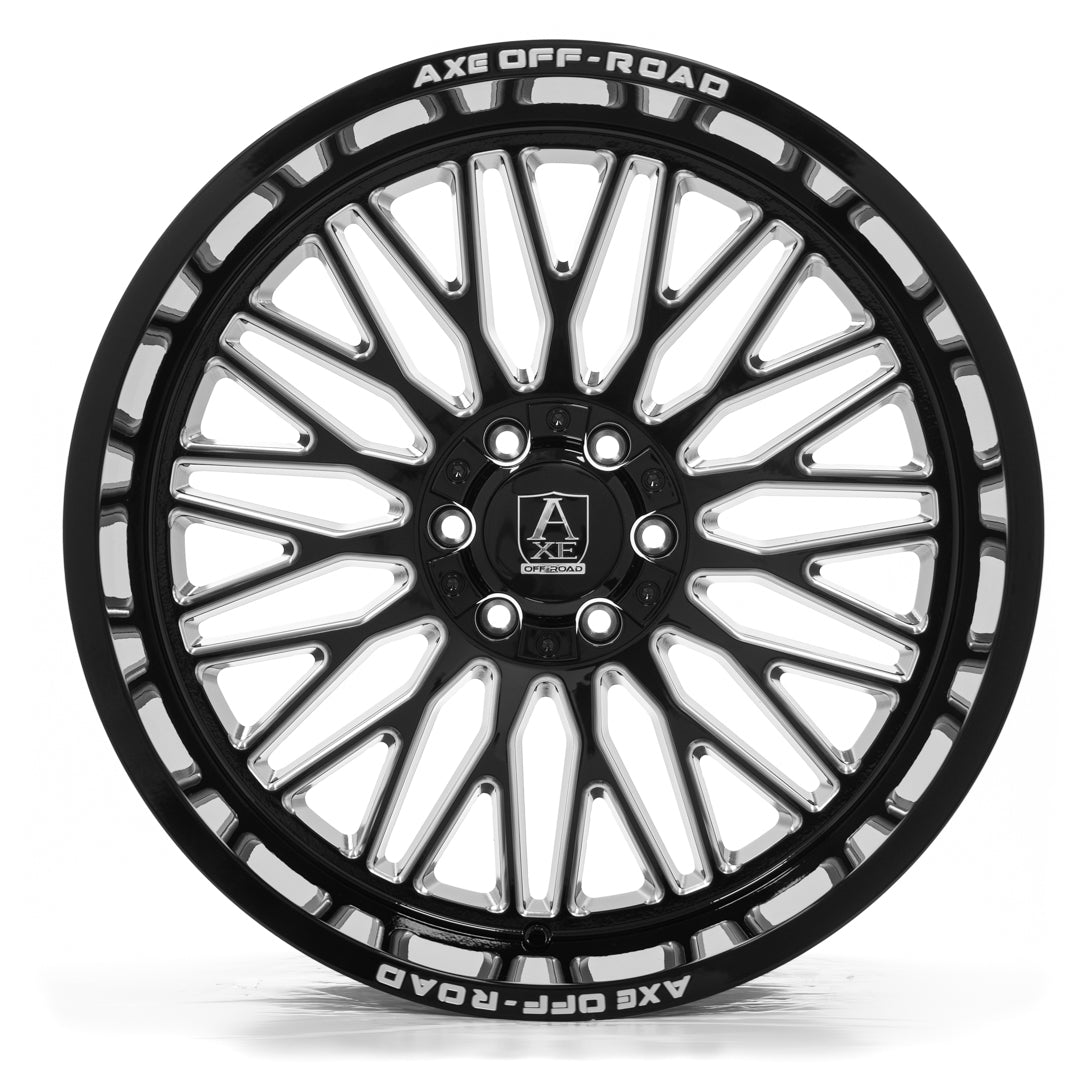 AXE WHEELS KRATOS - Gloss Black Milled